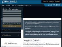 Tablet Screenshot of jrdlawyerny.com